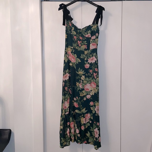 Reformation Nikita Dress in Belvedere - Picture 2 of 9